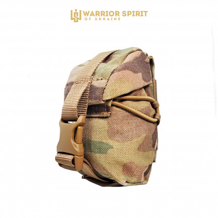 Подсумок тактический под гранату закрытый Warrior Spirit G-WS Multicam